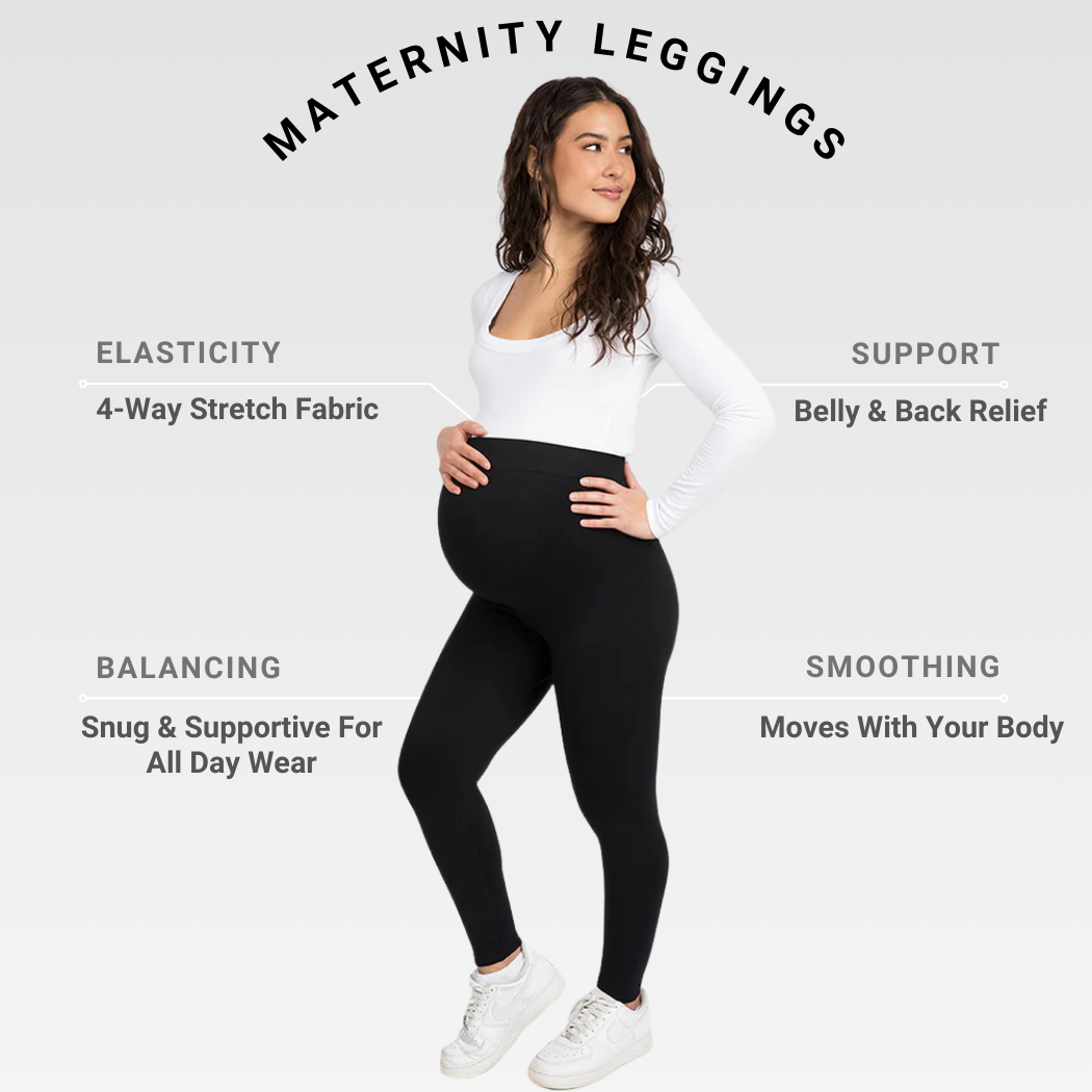 BabyLuxe™ Maternity Leggings | Everyday Comfort