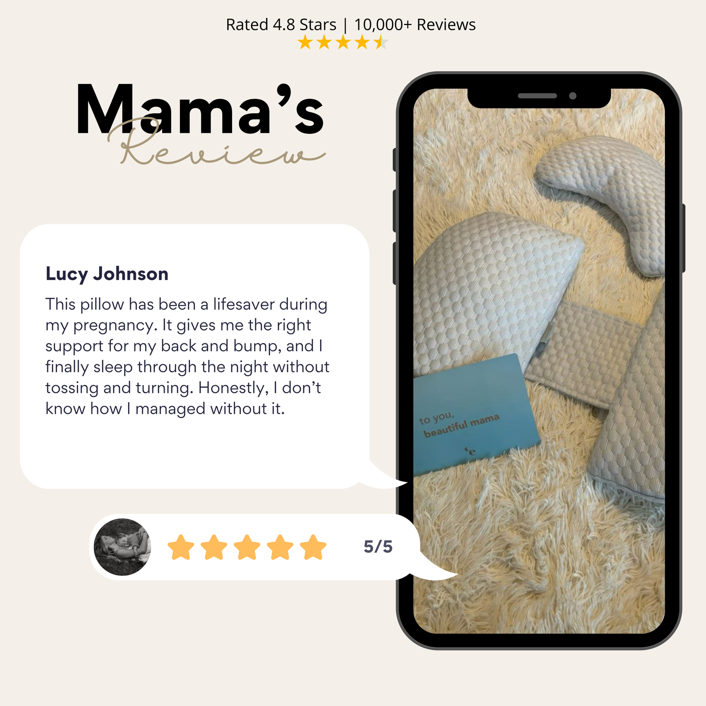 BabyLuxe™ Maternity Pillow