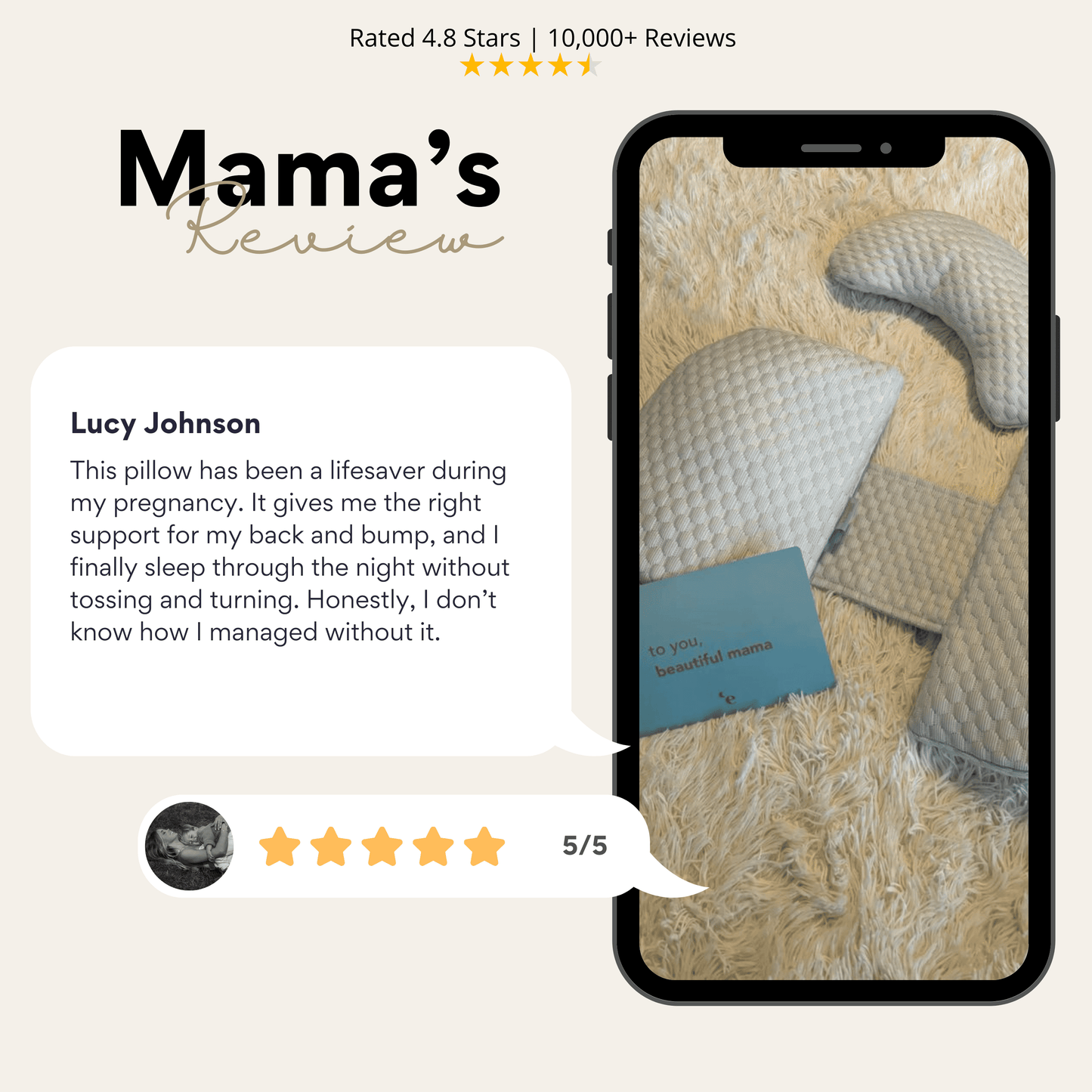 BabyLuxe™ Maternity Pillow