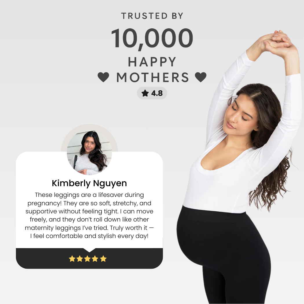 BabyLuxe™ Maternity Leggings | Everyday Comfort