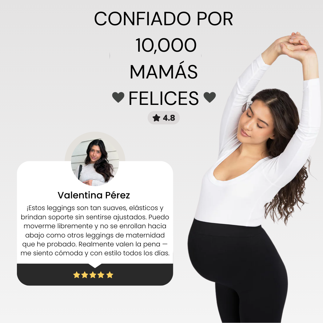 Leggings de Maternidad - Menos Estrés, Más Comodidad