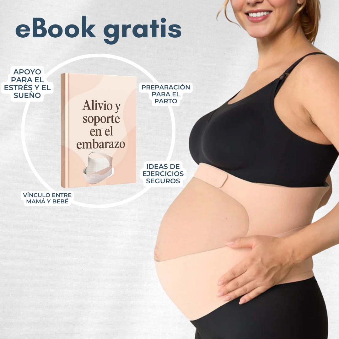 Babyluxe™  Banda Embarazo Premium – Menos Dolor, Más Confort
