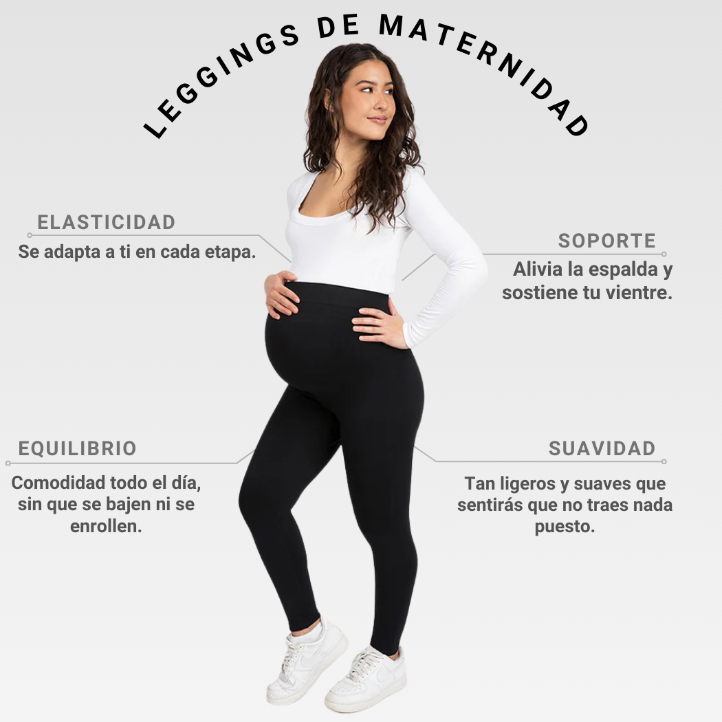 Leggings de Maternidad - Menos Estrés, Más Comodidad